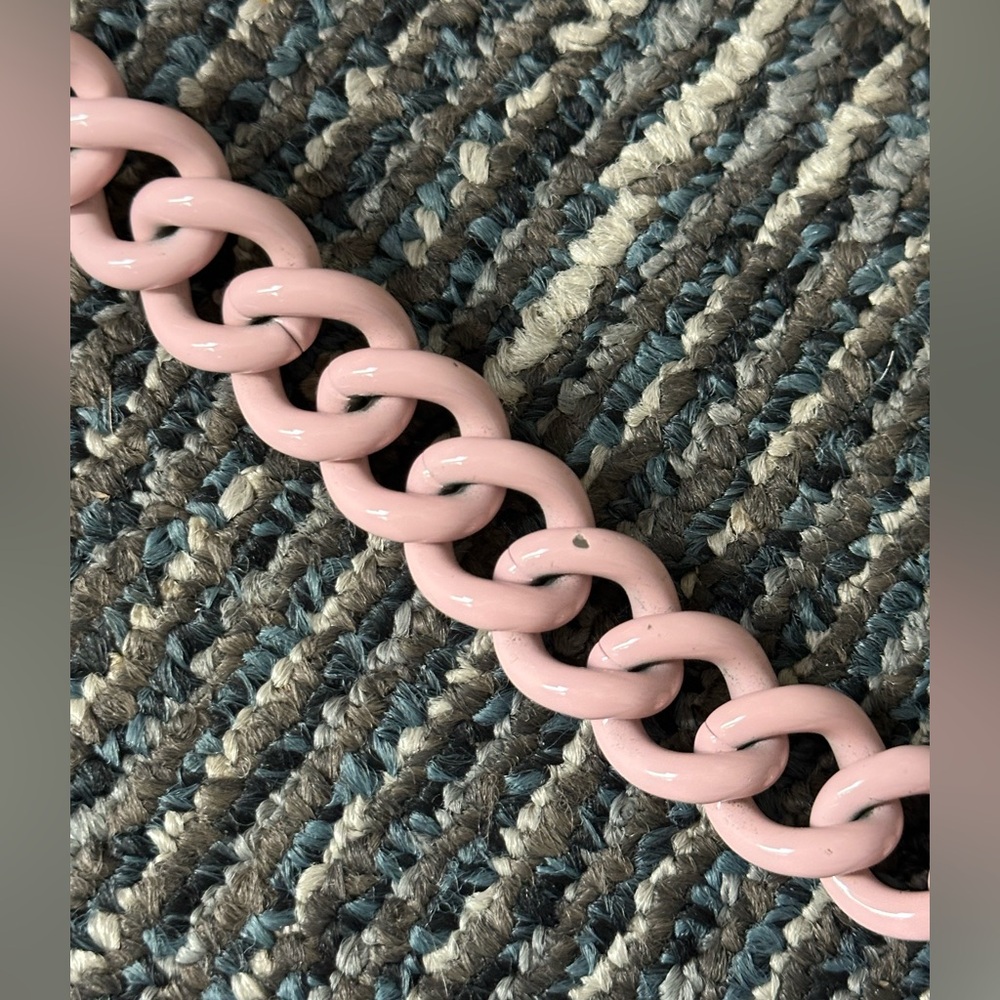 Gucci Calfskin Matelasse Monochrome GG Marmont Chain belt Bag in Perfect Pink - Picture 10 of 16